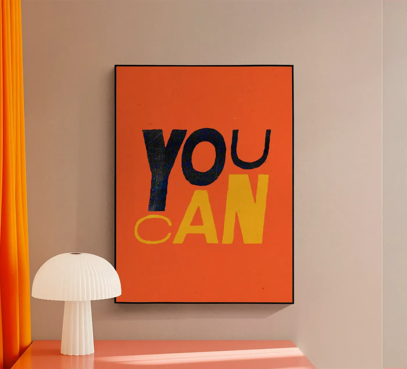 YOU CAN acrylic glass by Mat Voyce