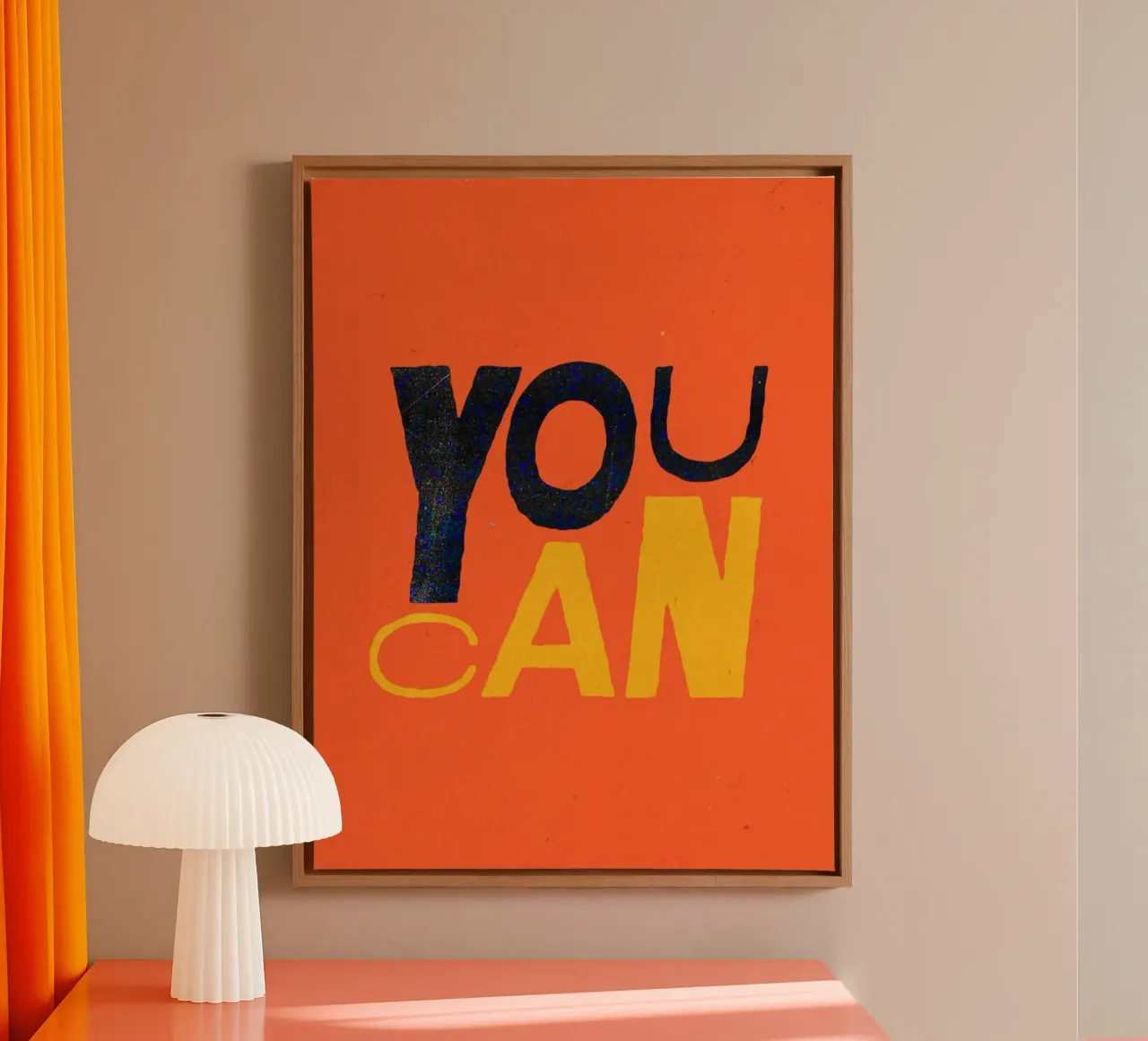 YOU CAN canvas by Mat Voyce