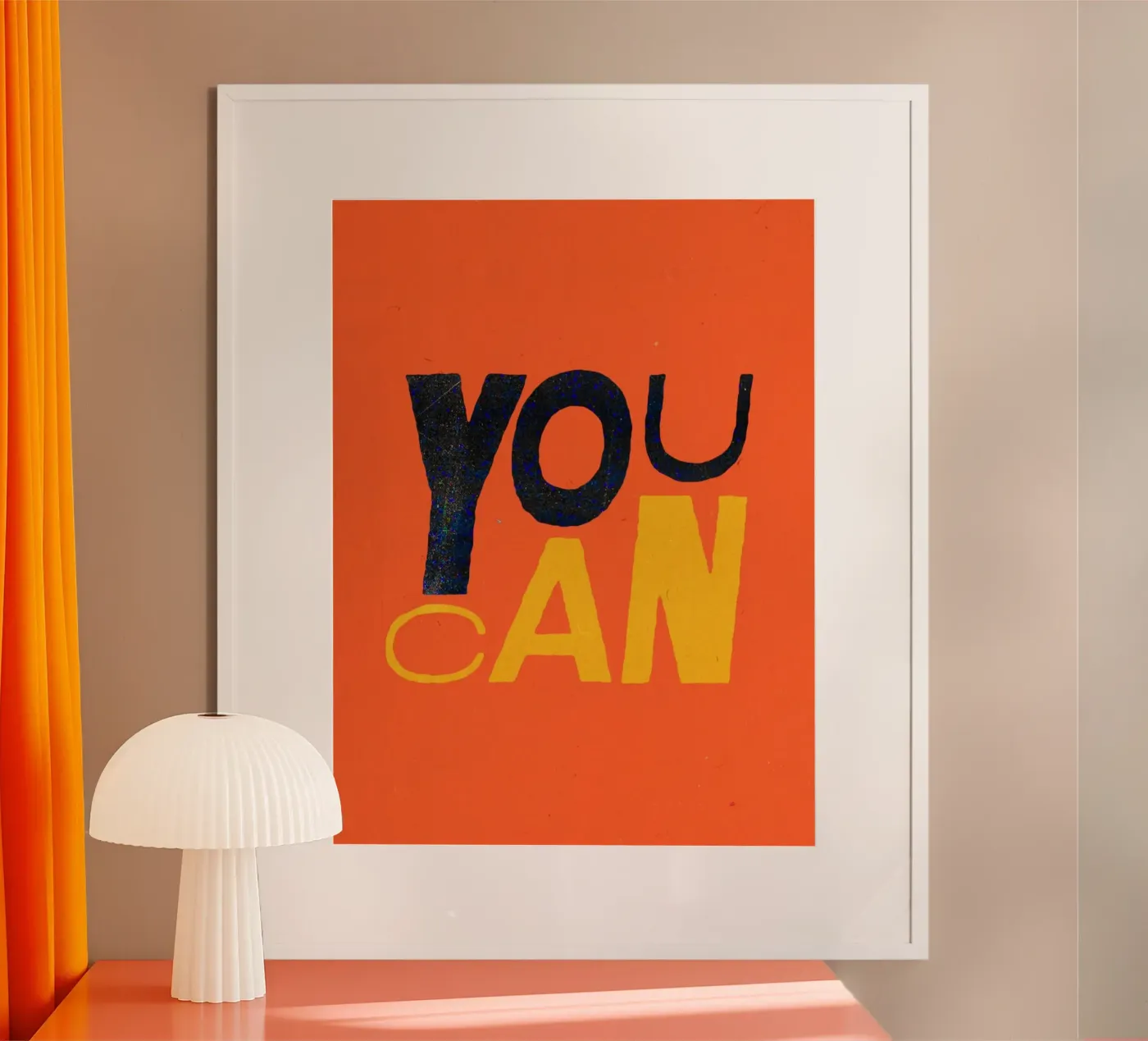 YOU CAN poster by Mat Voyce