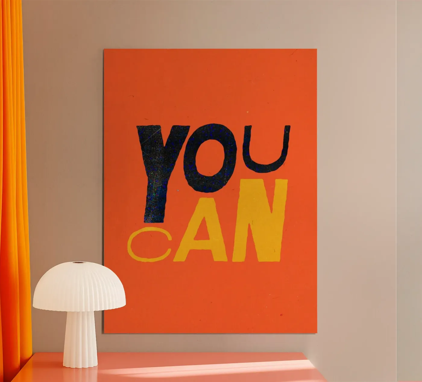 YOU CAN poster by Mat Voyce