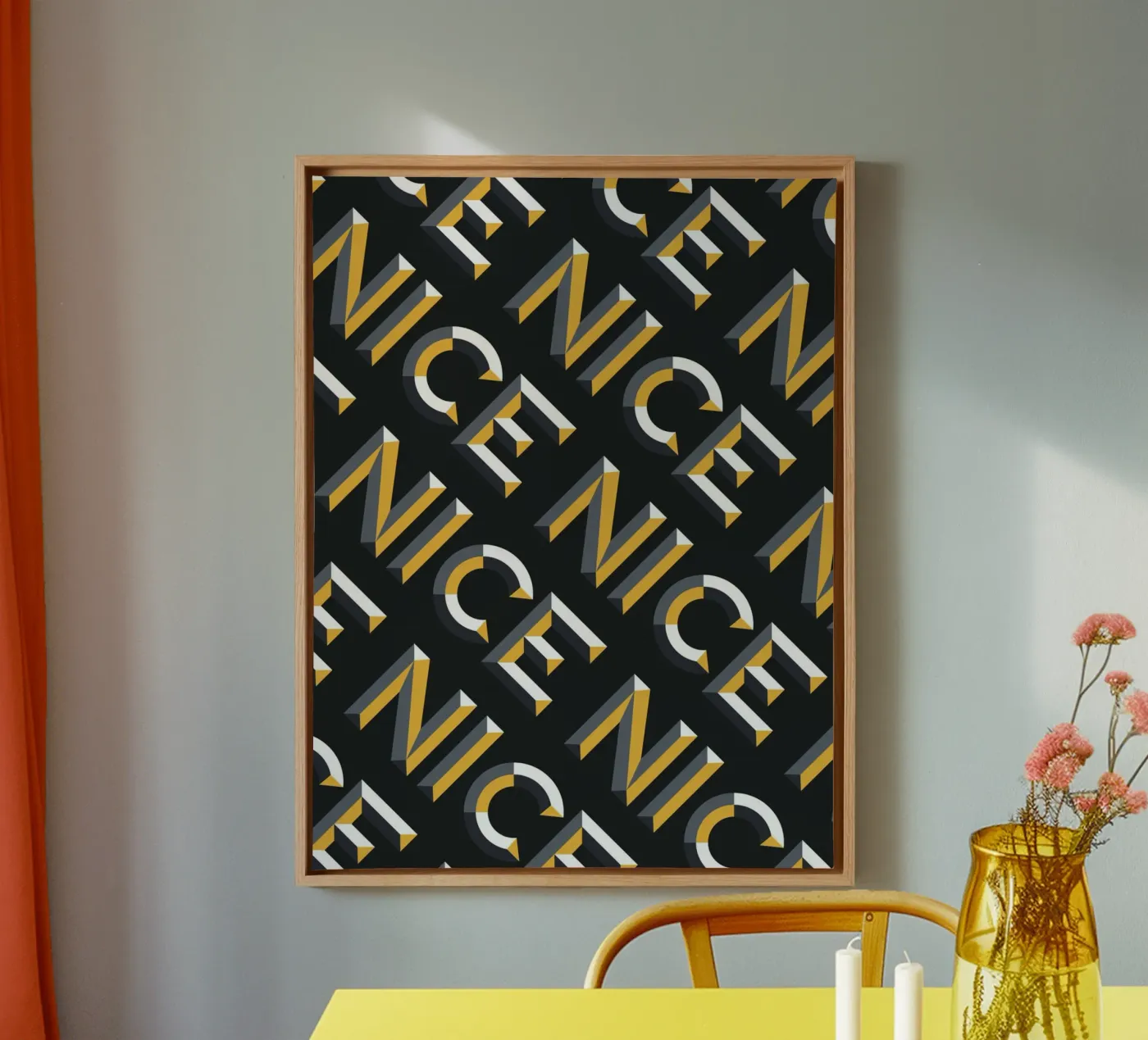 NICE canvas van Mat Voyce