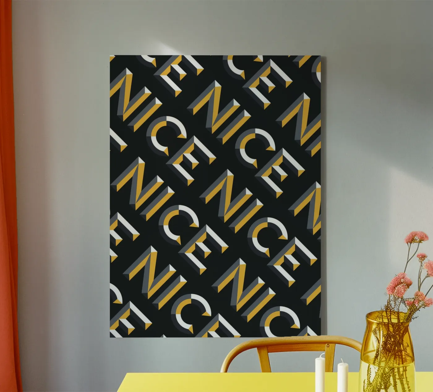 NICE canvas van Mat Voyce