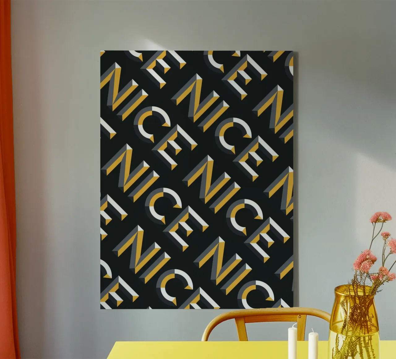 NICE canvas by Mat Voyce