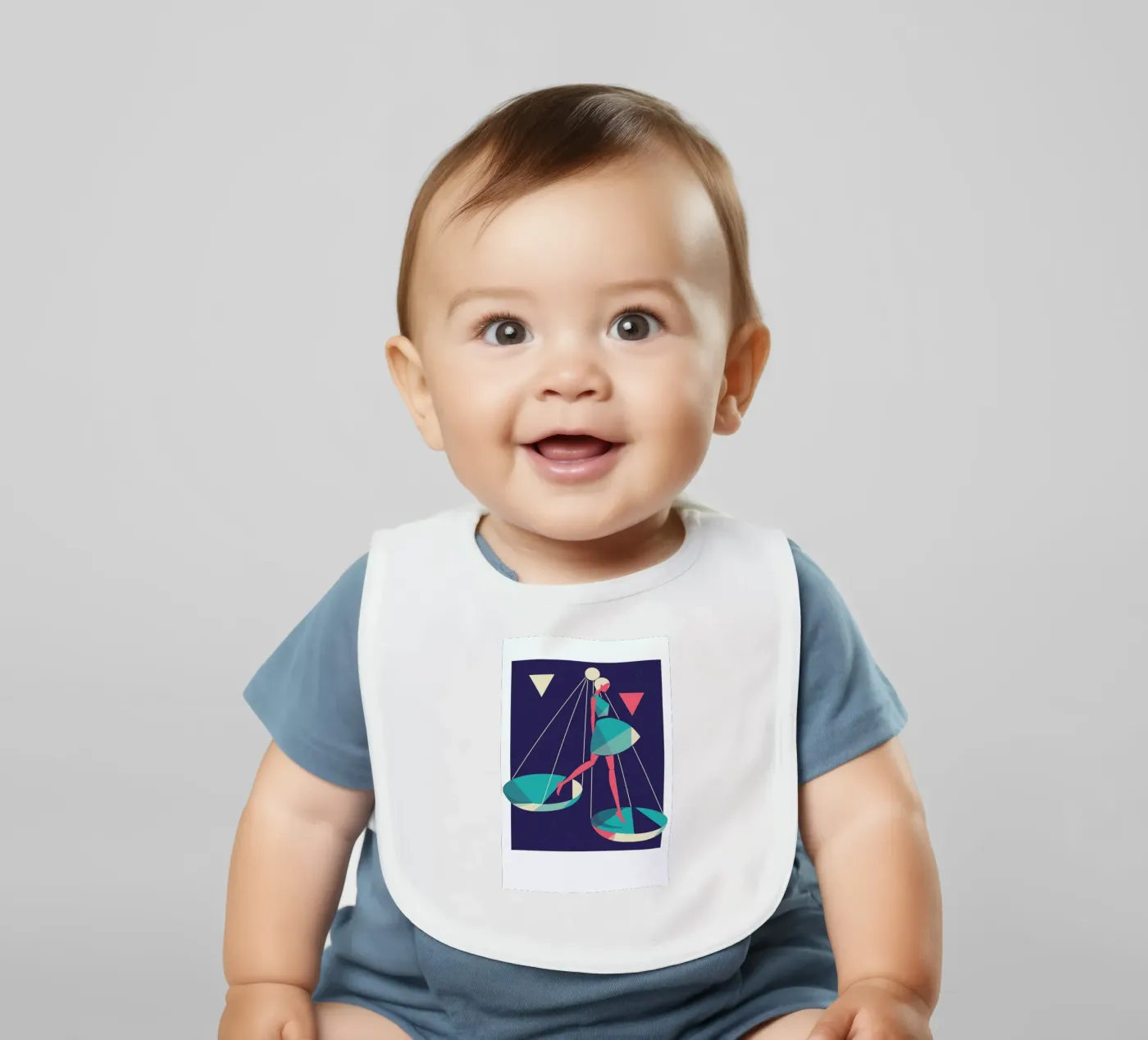 Libra baby slabbetje van Pietari Posti