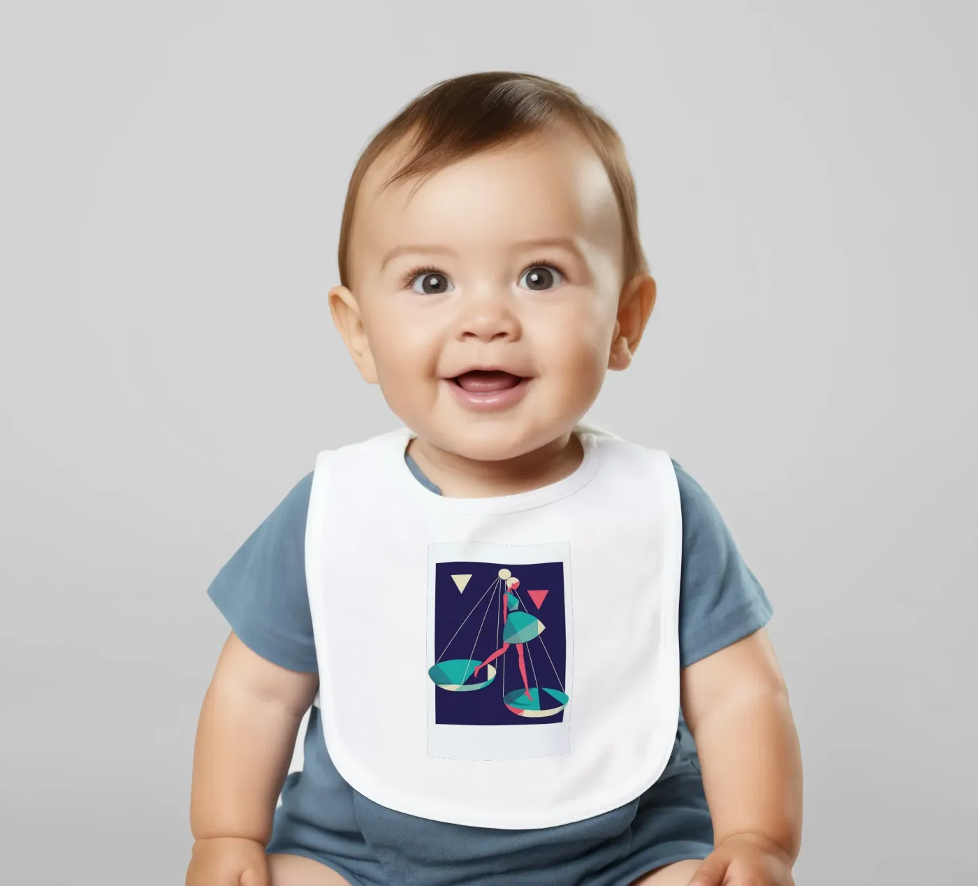 Libra baby slabbetje van Pietari Posti
