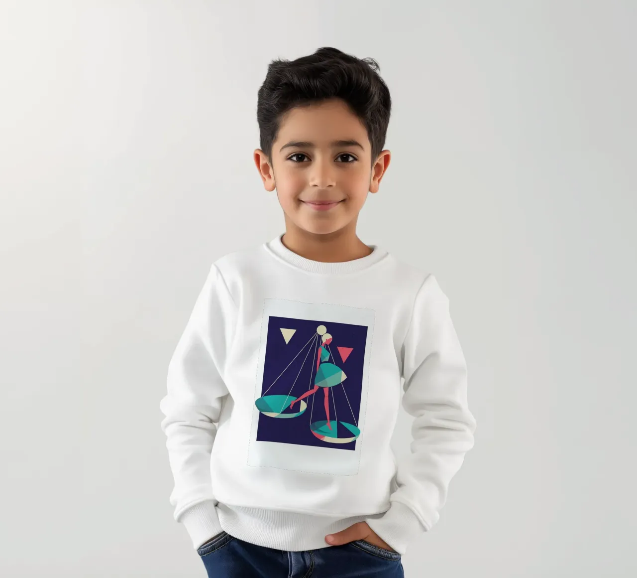 Libra felpa bambino da Pietari Posti