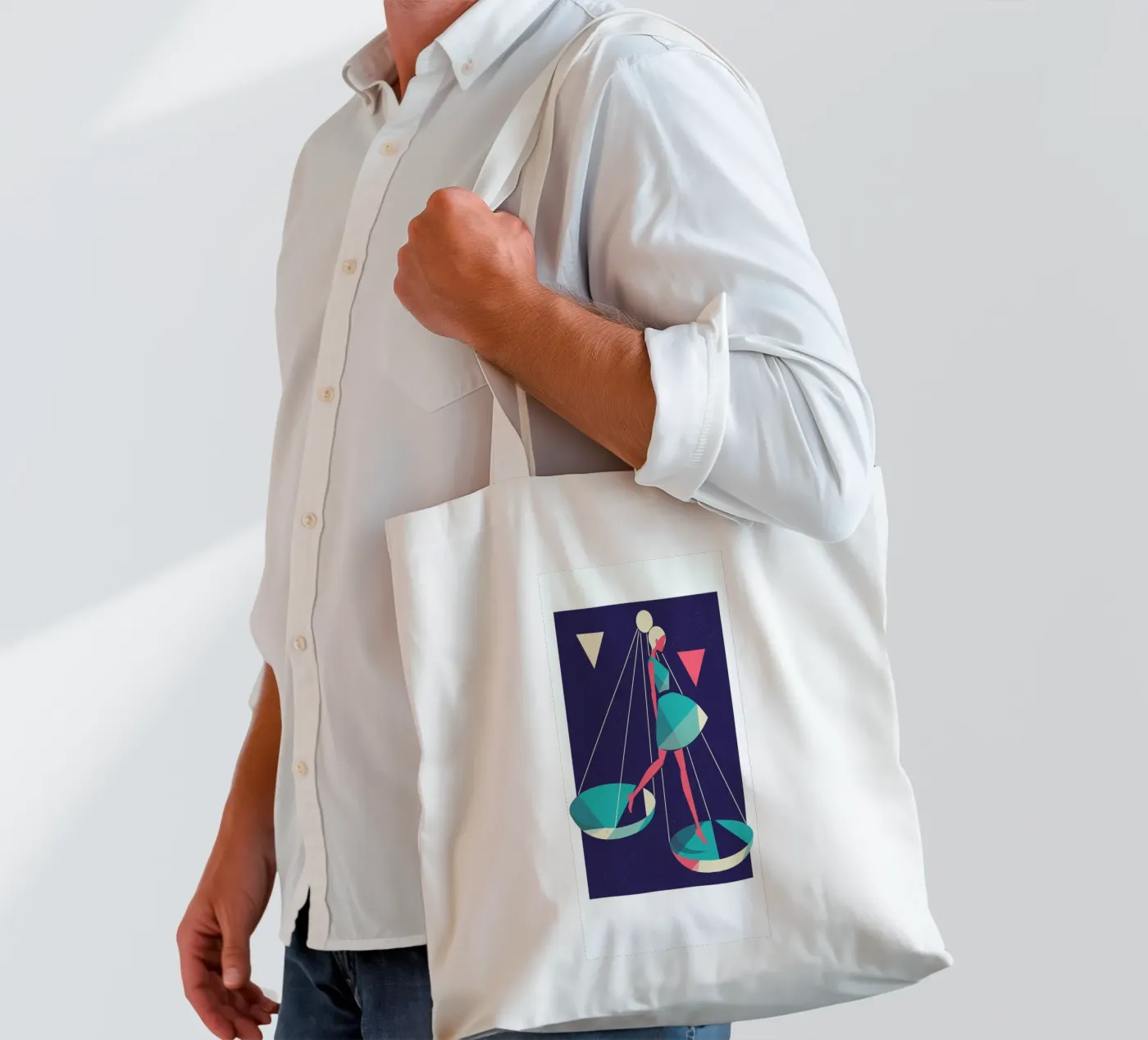 Libra tote bag by Pietari Posti