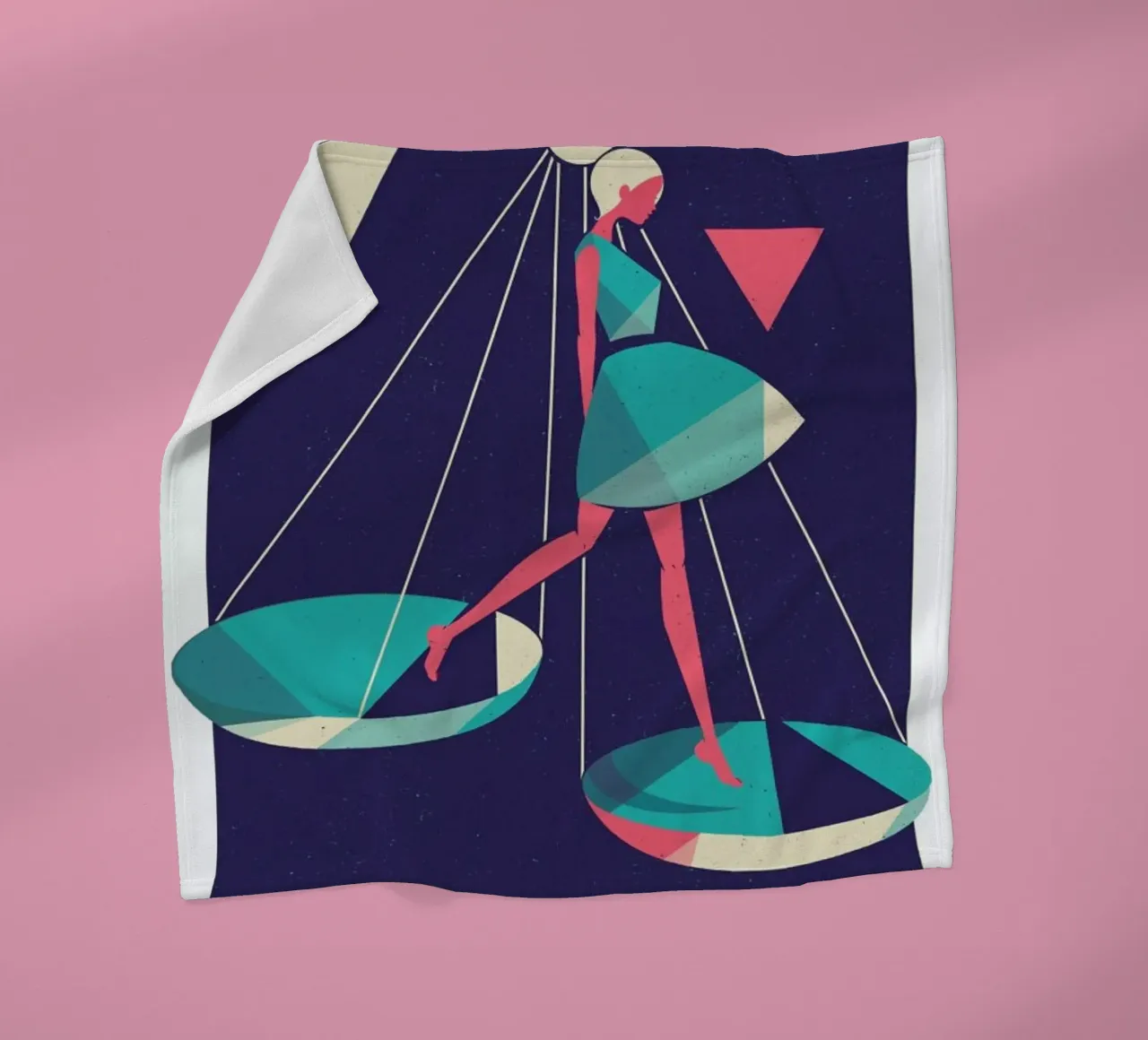 Libra Fleecedecke von Pietari Posti