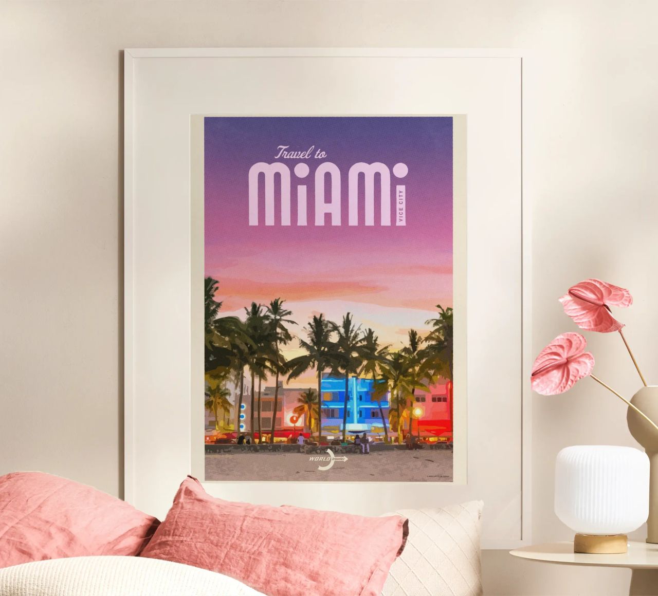 Voyage à Miami poster de Mercury Club