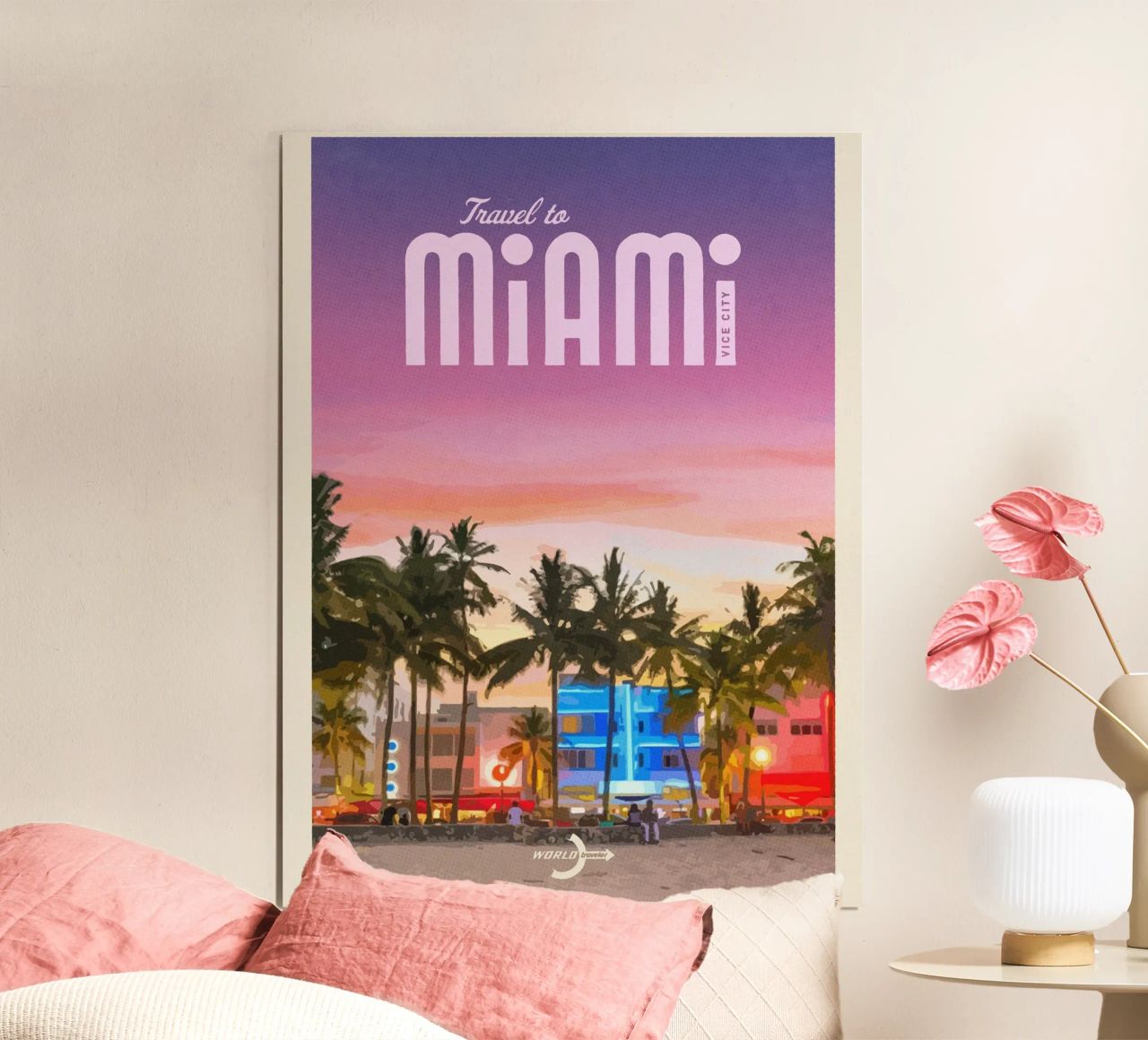 Voyage à Miami poster de Mercury Club
