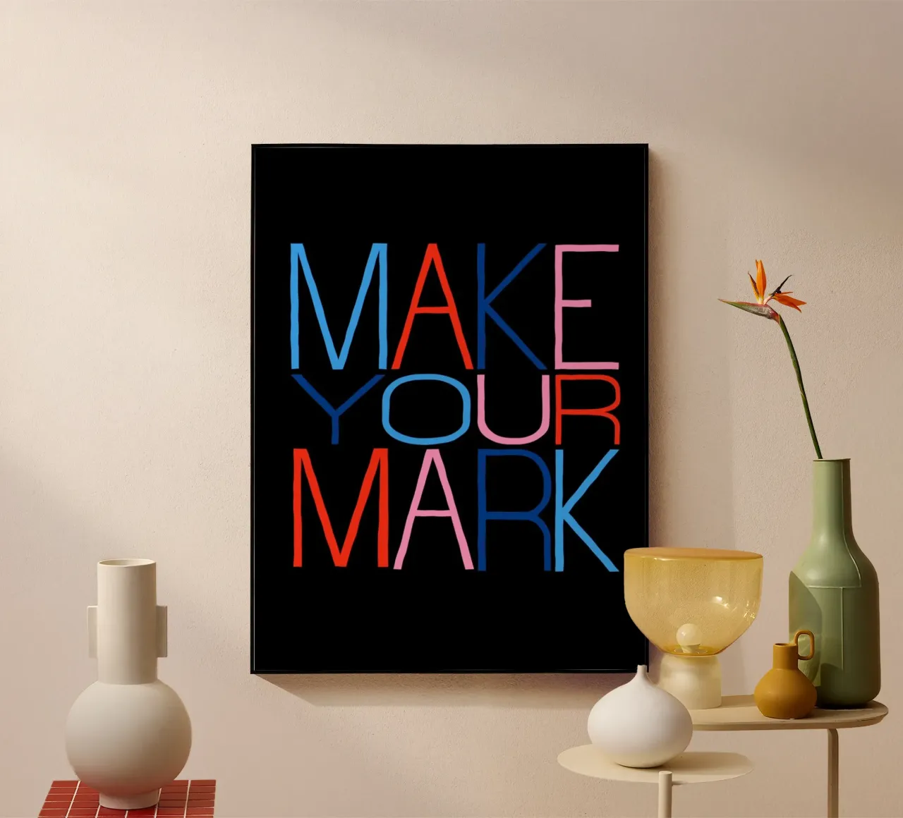 MAKE YOUR MARK plexiglass da Mat Voyce