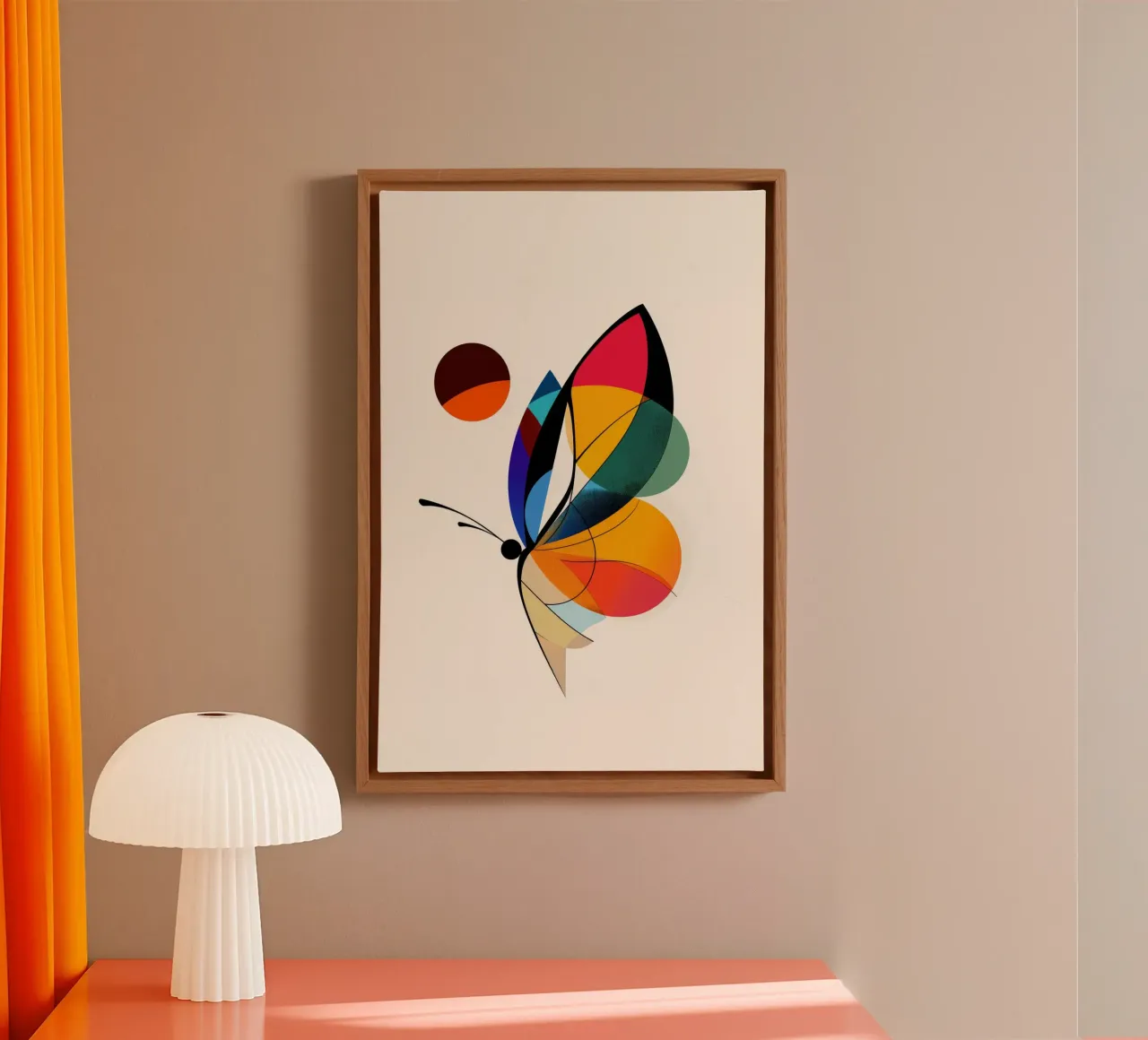 Glass butterfly canvas by DreamPixel
