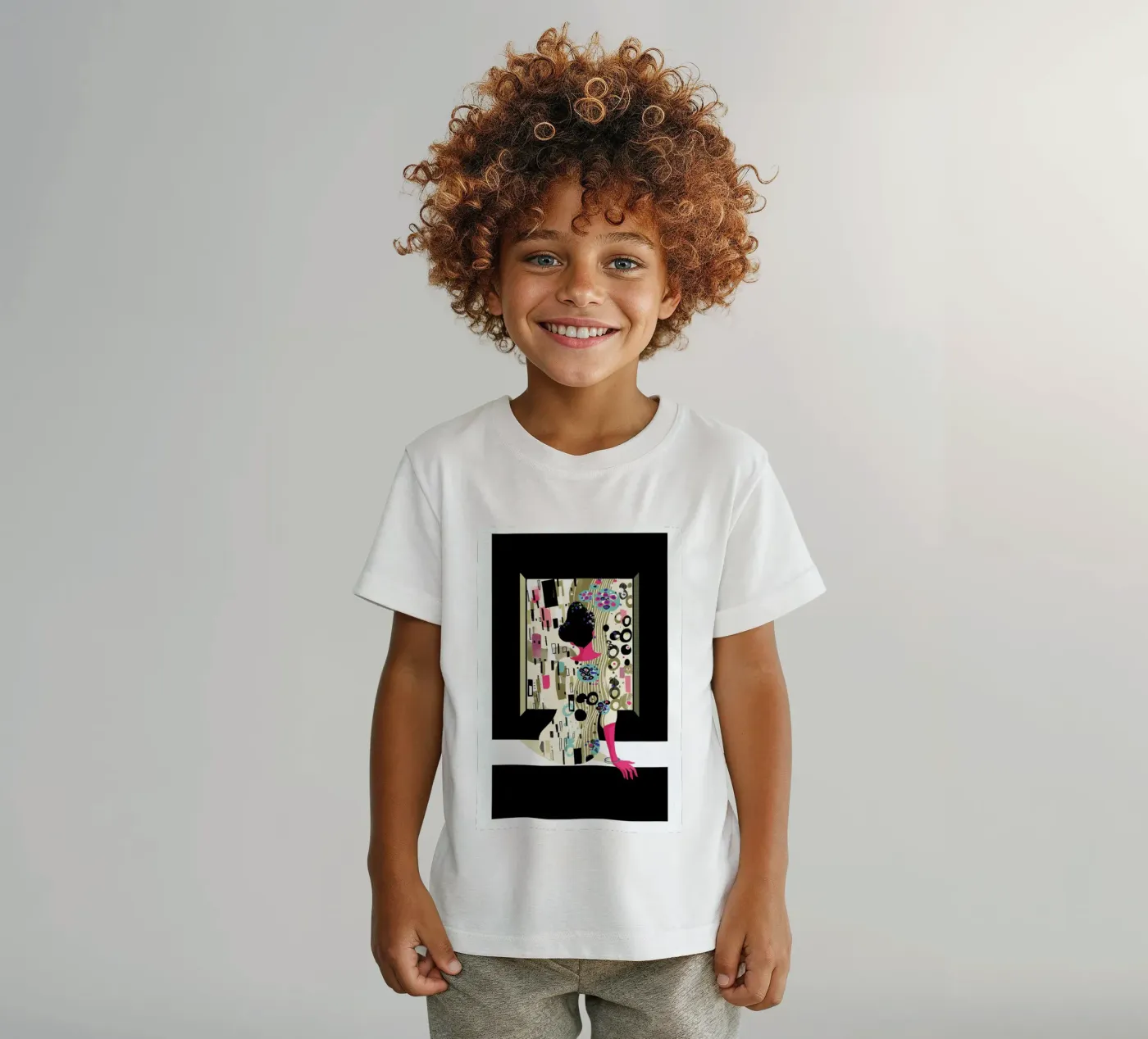 Klimt t-shirt bambini da Pietari Posti