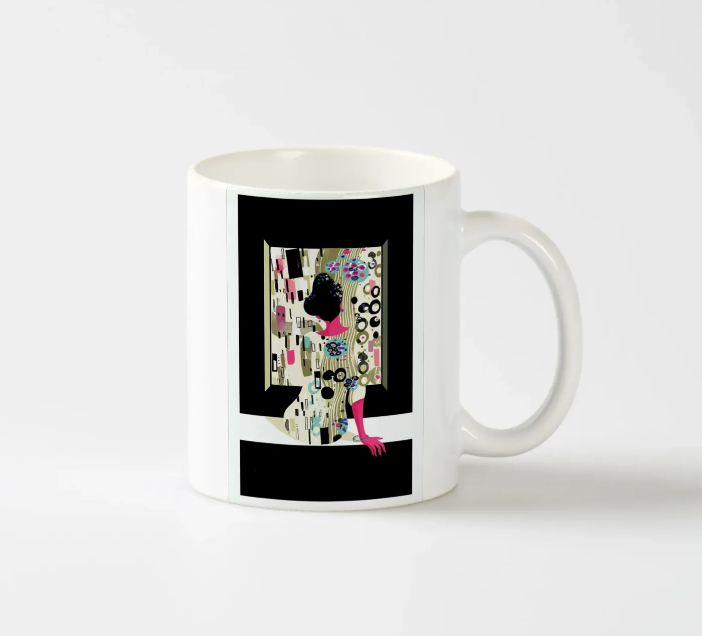 Klimt tazza in ceramica da Pietari Posti