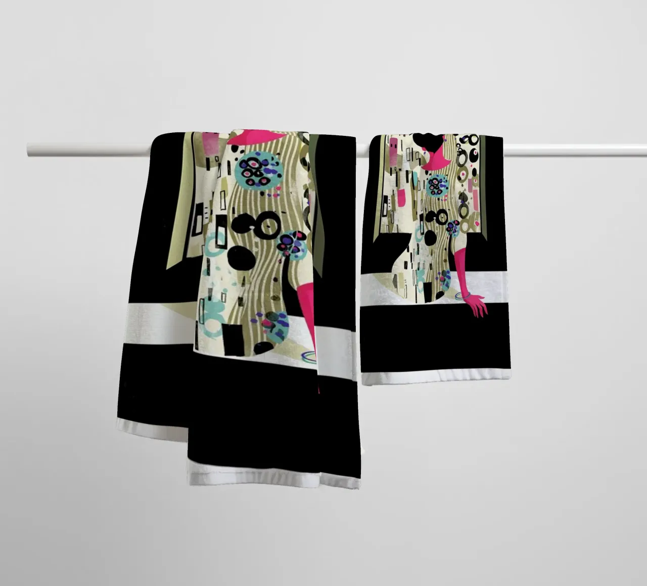 Klimt asciugamano da bagno da Pietari Posti