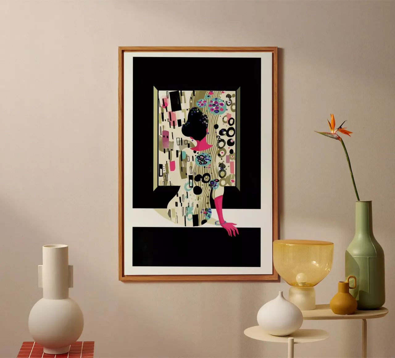 Klimt alluminio dibond da Pietari Posti