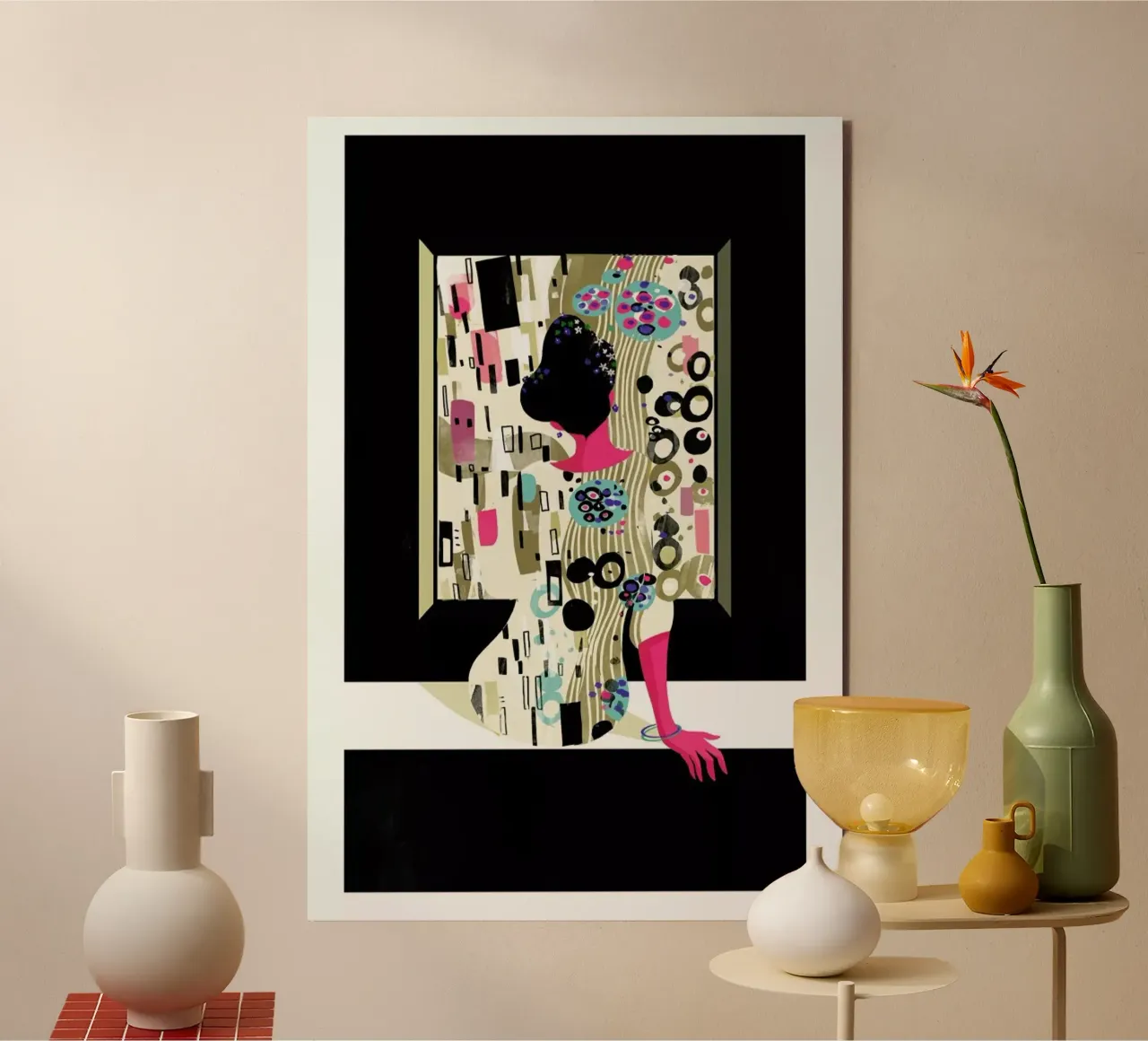 Klimt alluminio dibond da Pietari Posti