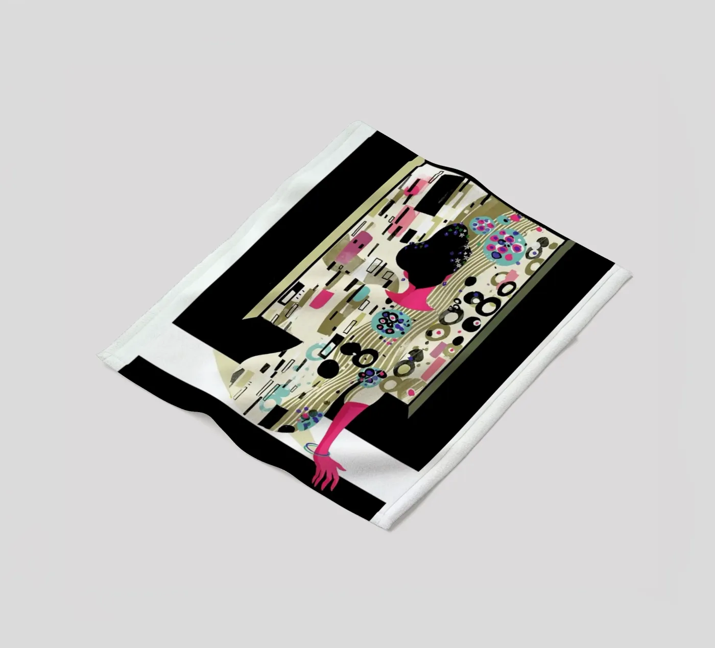 Klimt Fleecedecke von Pietari Posti