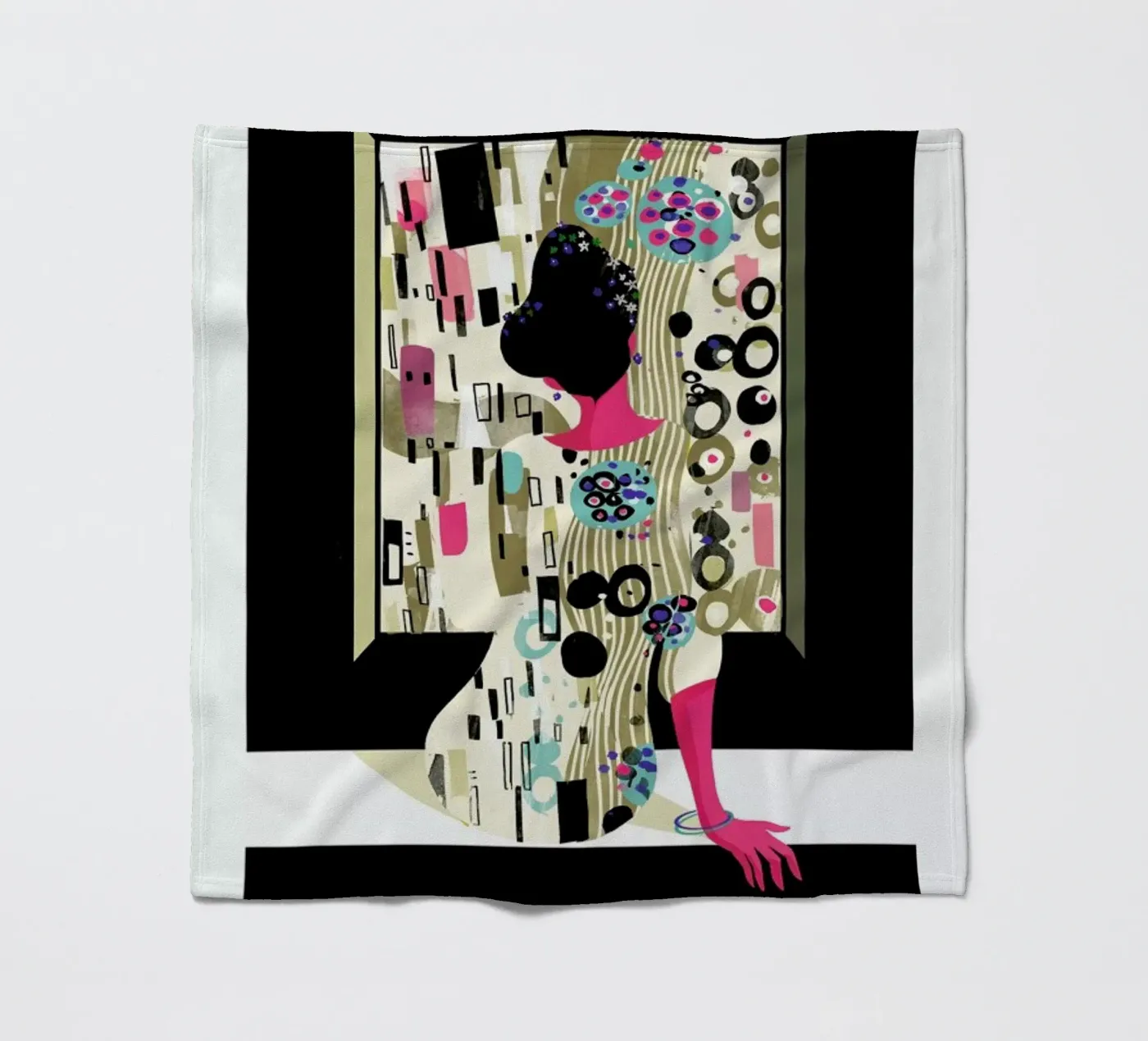 Klimt Fleecedecke von Pietari Posti