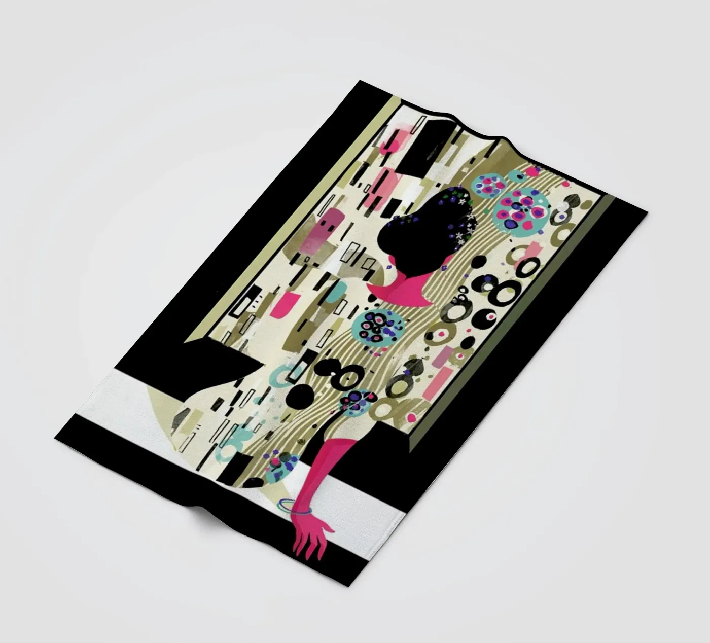 Klimt fleecedeken van Pietari Posti