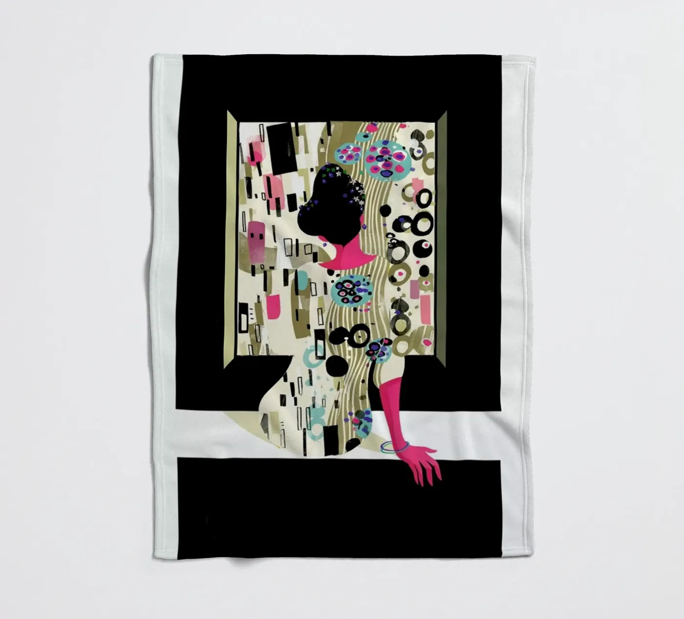 Klimt fleecedeken van Pietari Posti