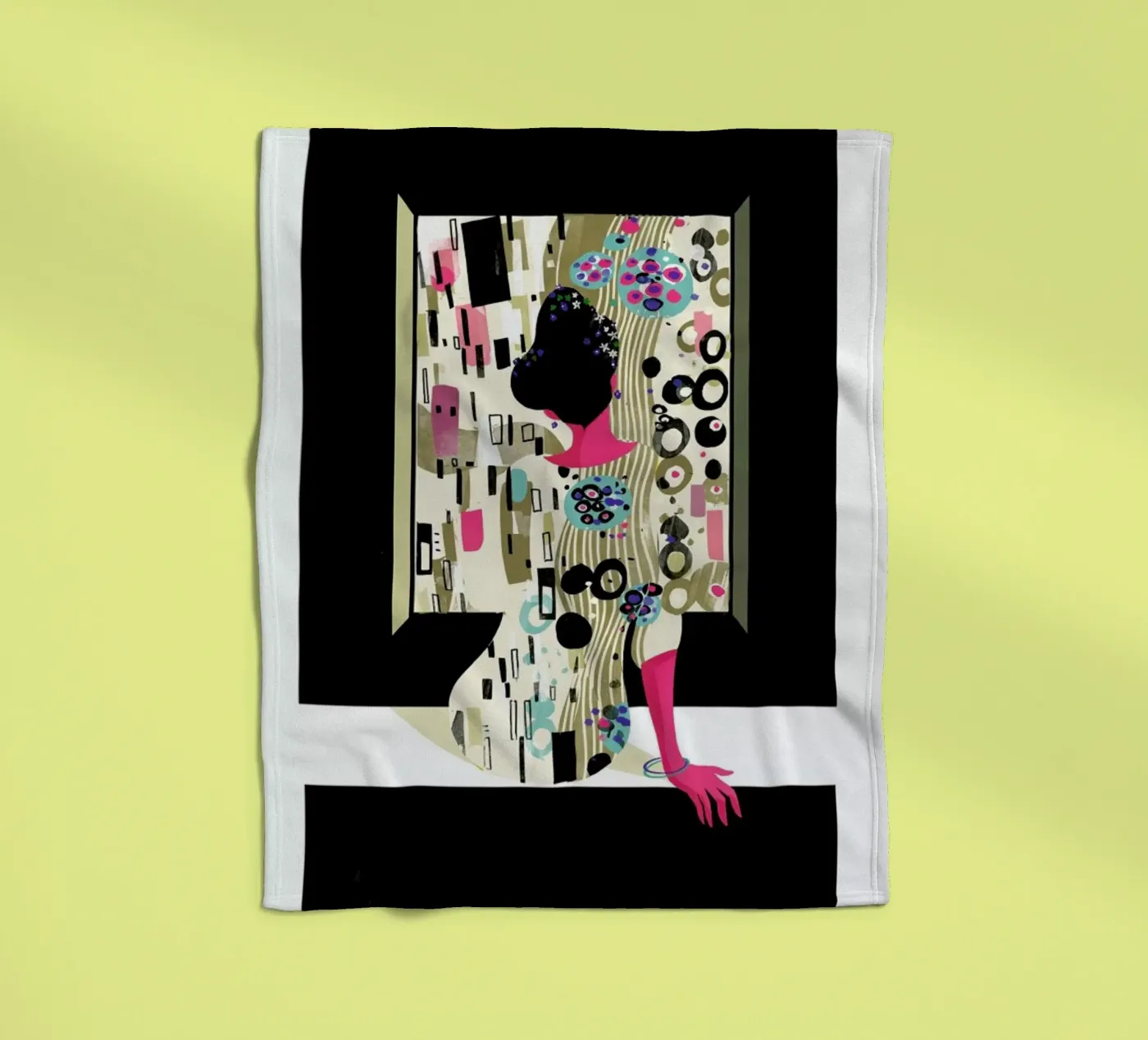 Klimt fleecedeken van Pietari Posti