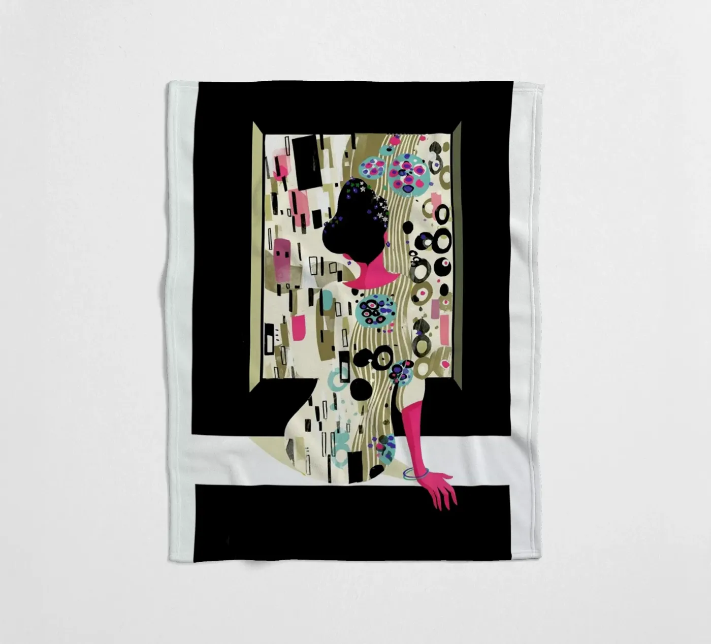 Klimt fleecedeken van Pietari Posti