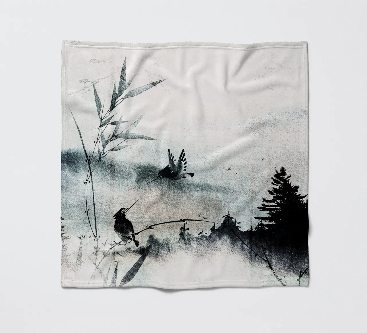 Japan Harmony No 5 coperta in pile da treechild
