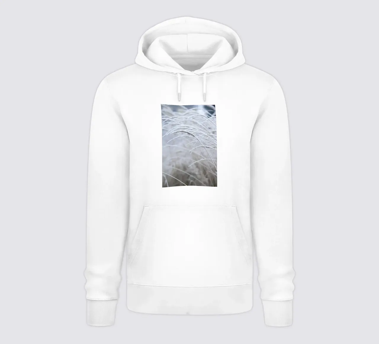 White & Calm felpa con cappuccio da Studio Nahili