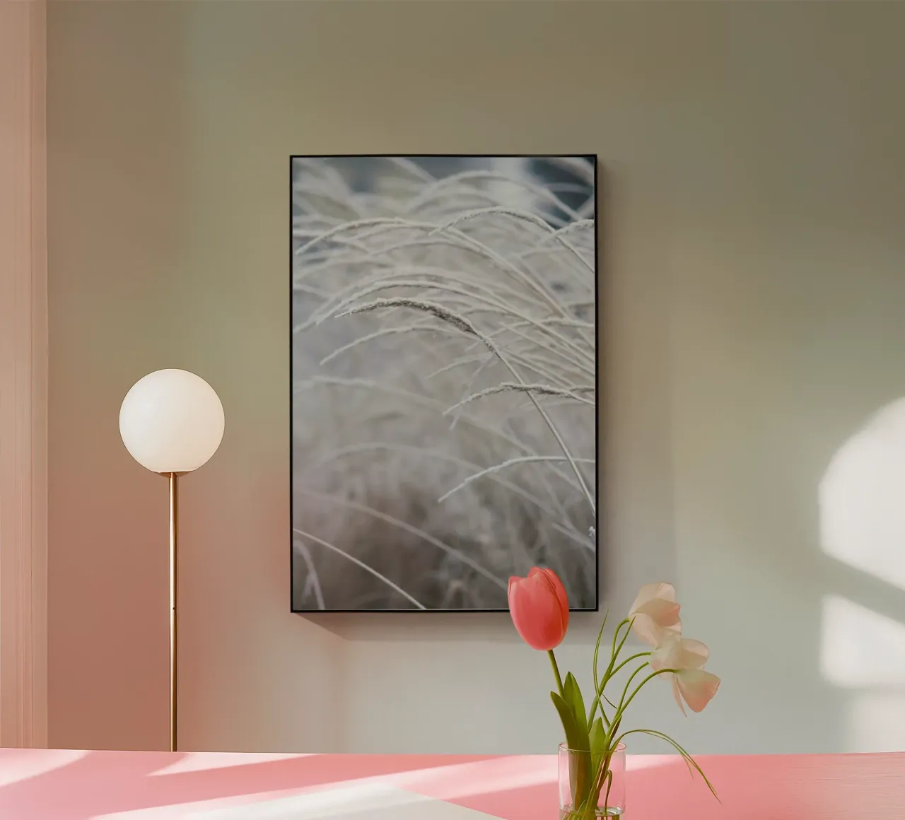 White & Calm plexiglass da Studio Nahili