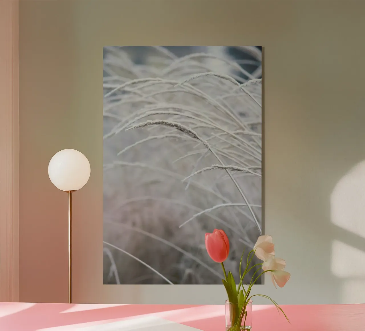 White & Calm plexiglass da Studio Nahili