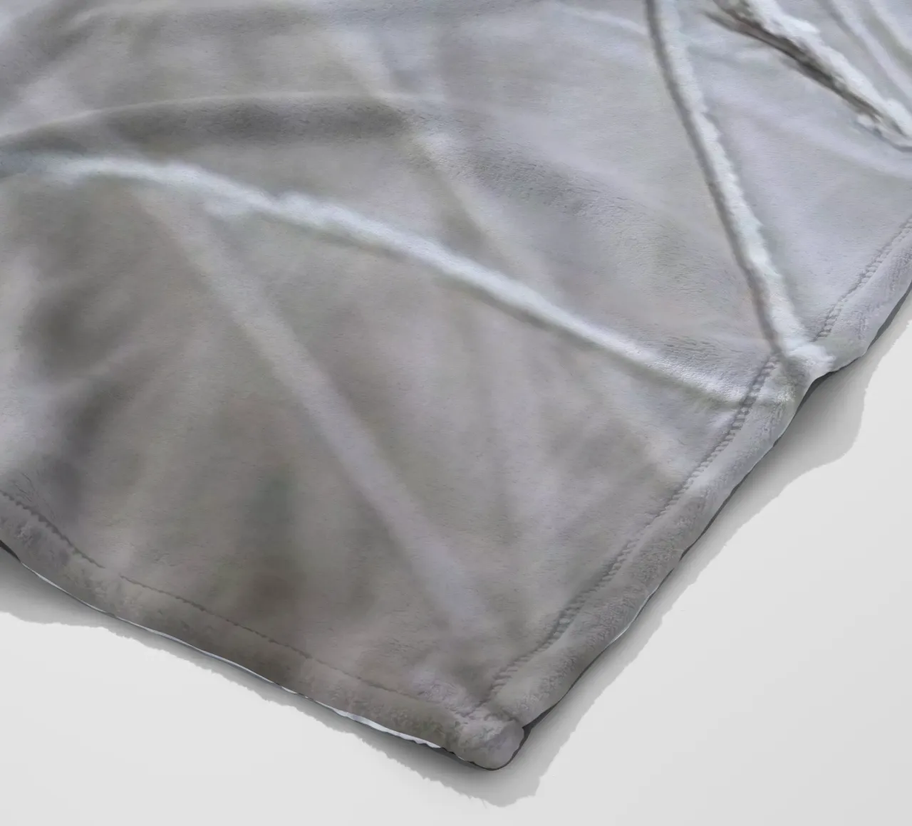 White & Calm coperta in pile da Studio Nahili