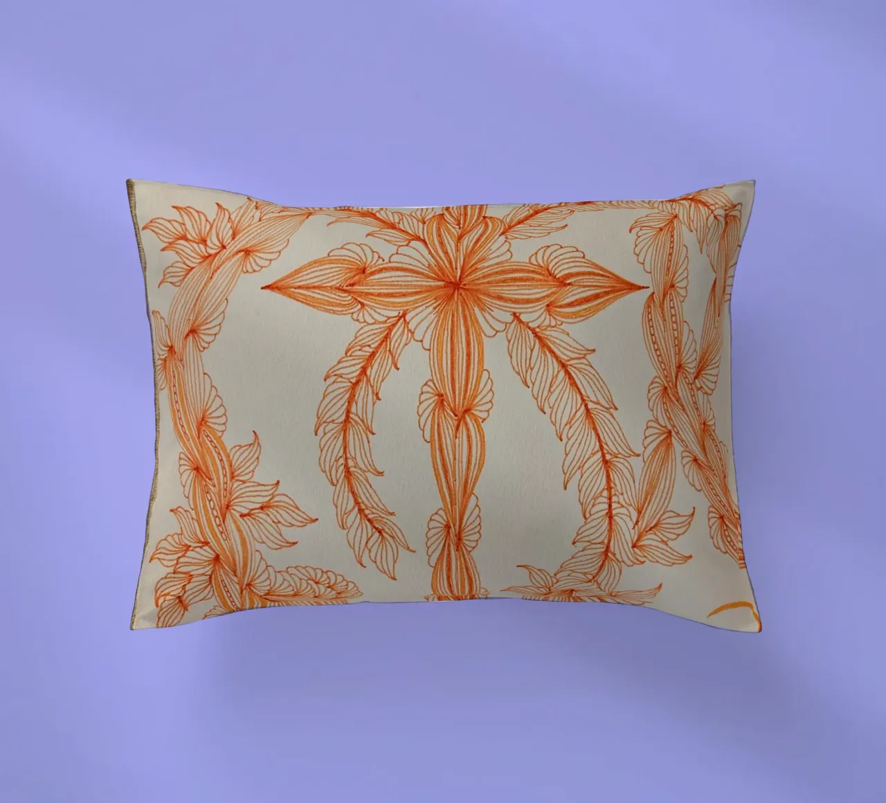 The light of faith decorative cushion by L'Atelier des merveilles