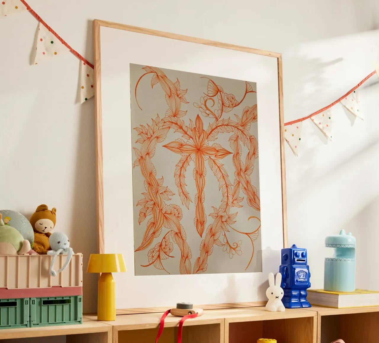 Das Licht des Glaubens Poster von L'Atelier des merveilles