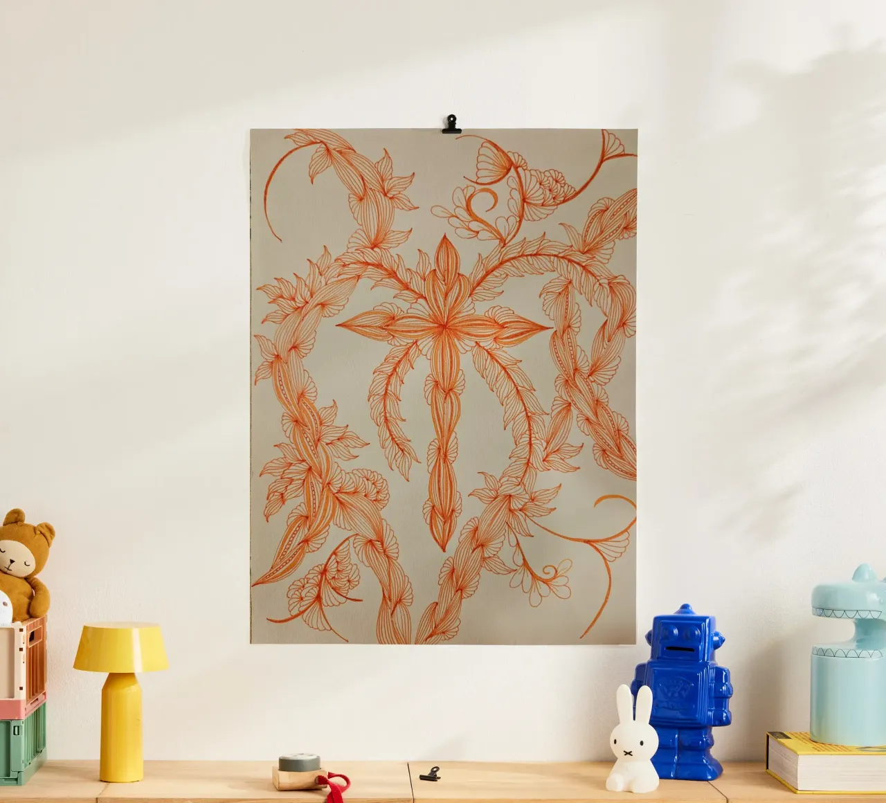 Das Licht des Glaubens Poster von L'Atelier des merveilles