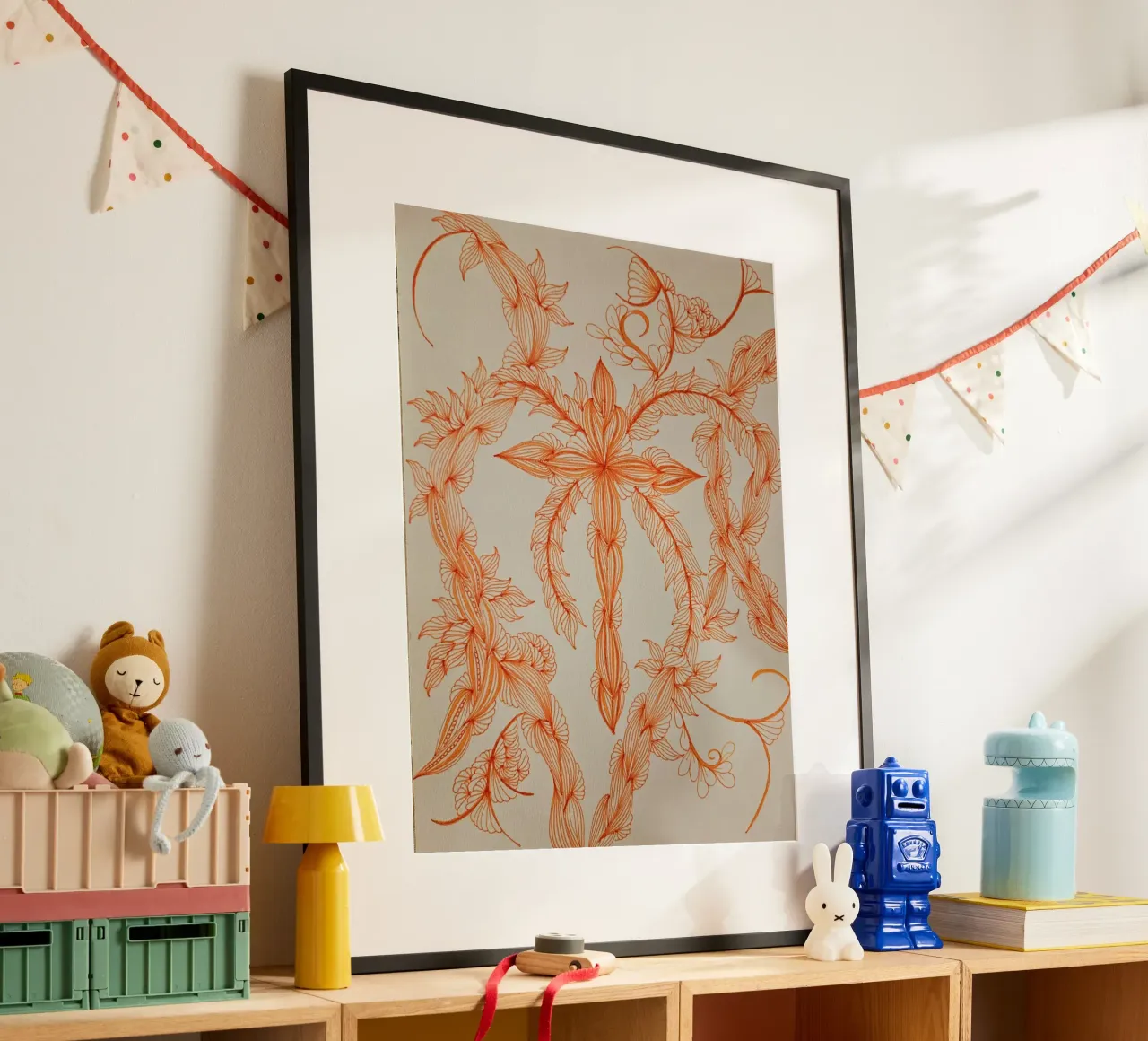 Das Licht des Glaubens Poster von L'Atelier des merveilles