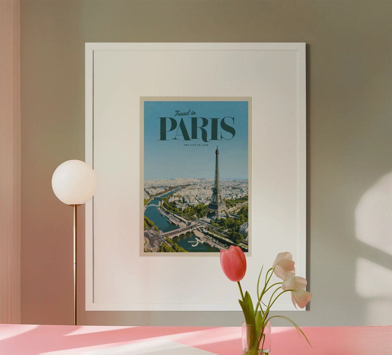 Voyage à Paris poster de Mercury Club