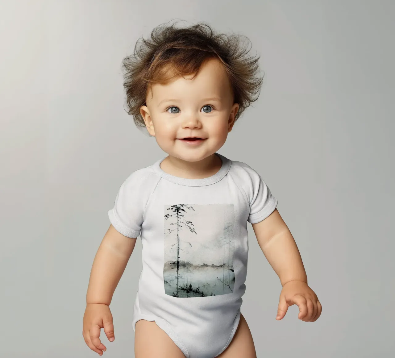 Japan Harmony No 7 body neonato maniche corte da treechild