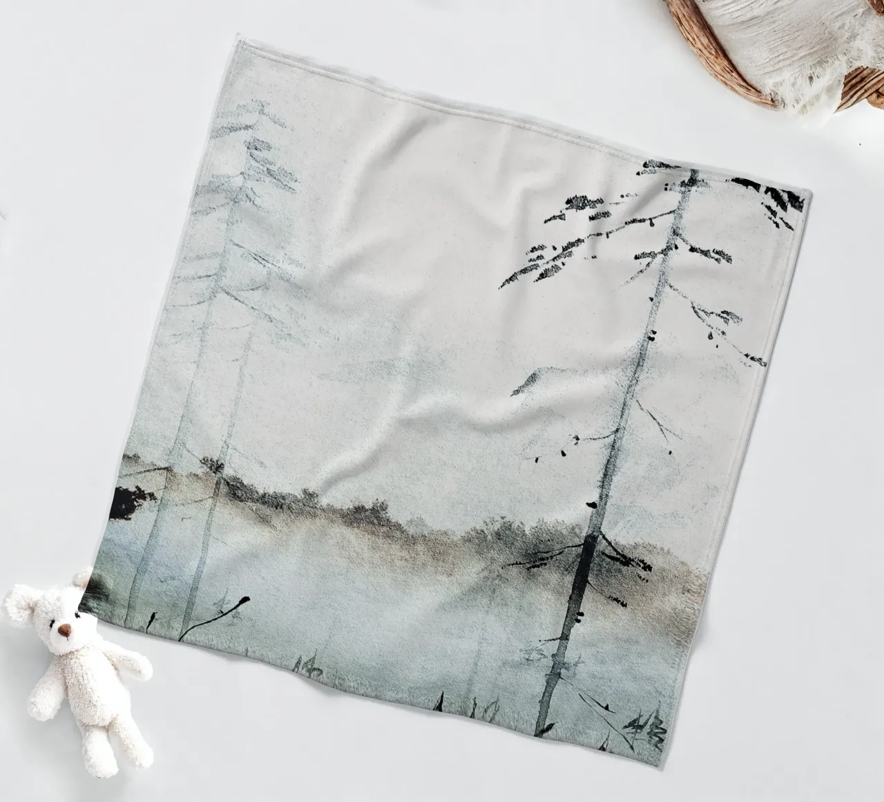 Japan Harmony No 7 coperta in pile da treechild