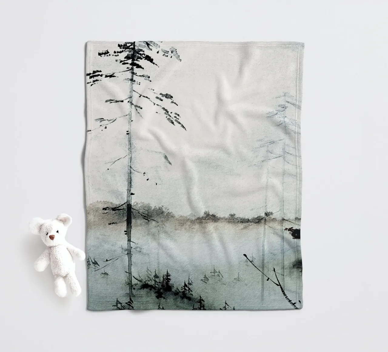 Japan Harmony No 7 coperta in pile da treechild