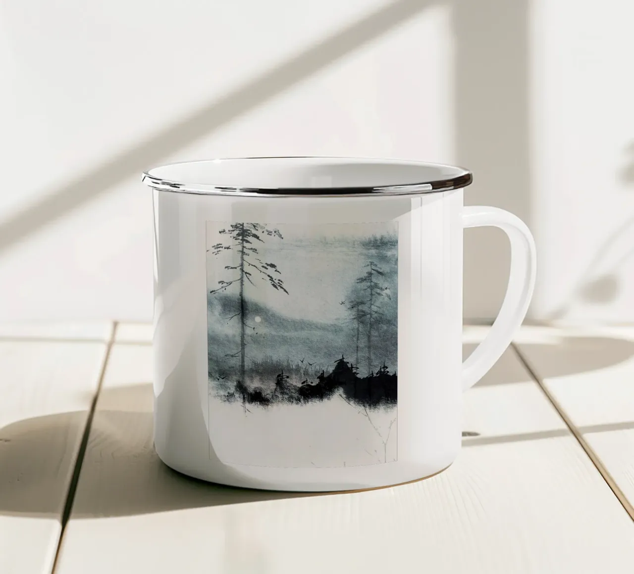 Japan Harmony No 8 tazza in smalto da treechild