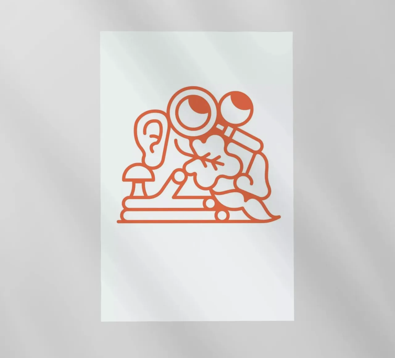 Inspector backlit folie van Tyler Dale