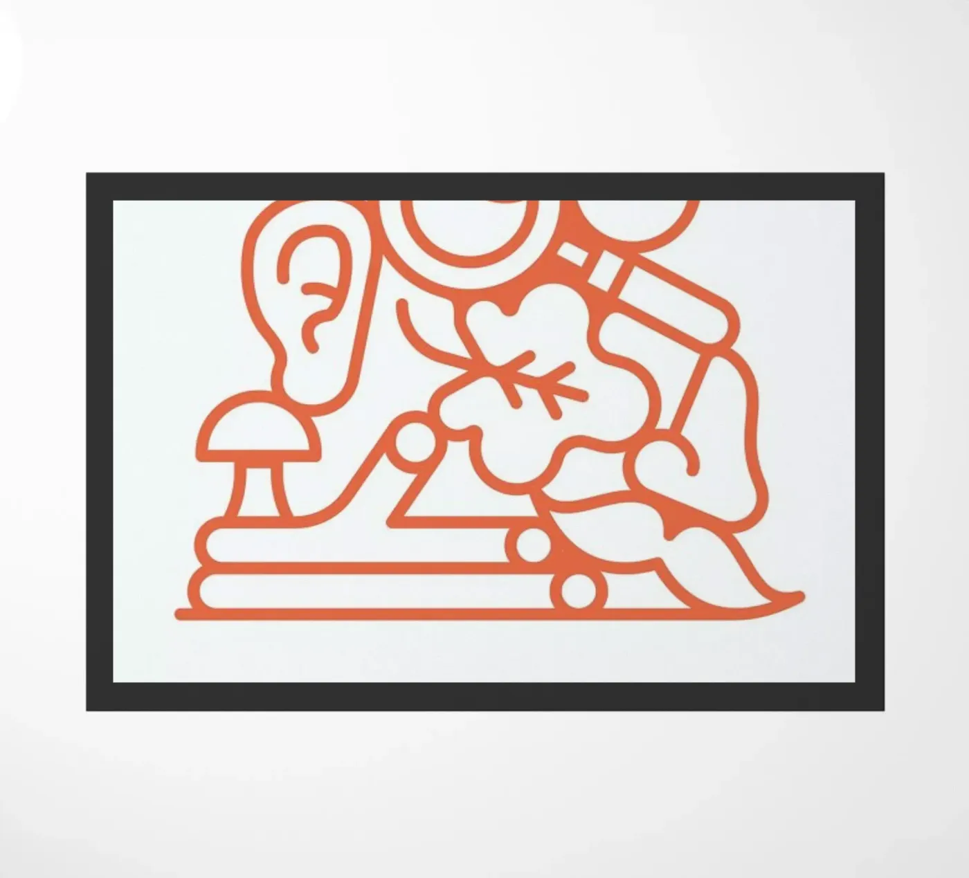 Inspector Fußmatte von Tyler Dale