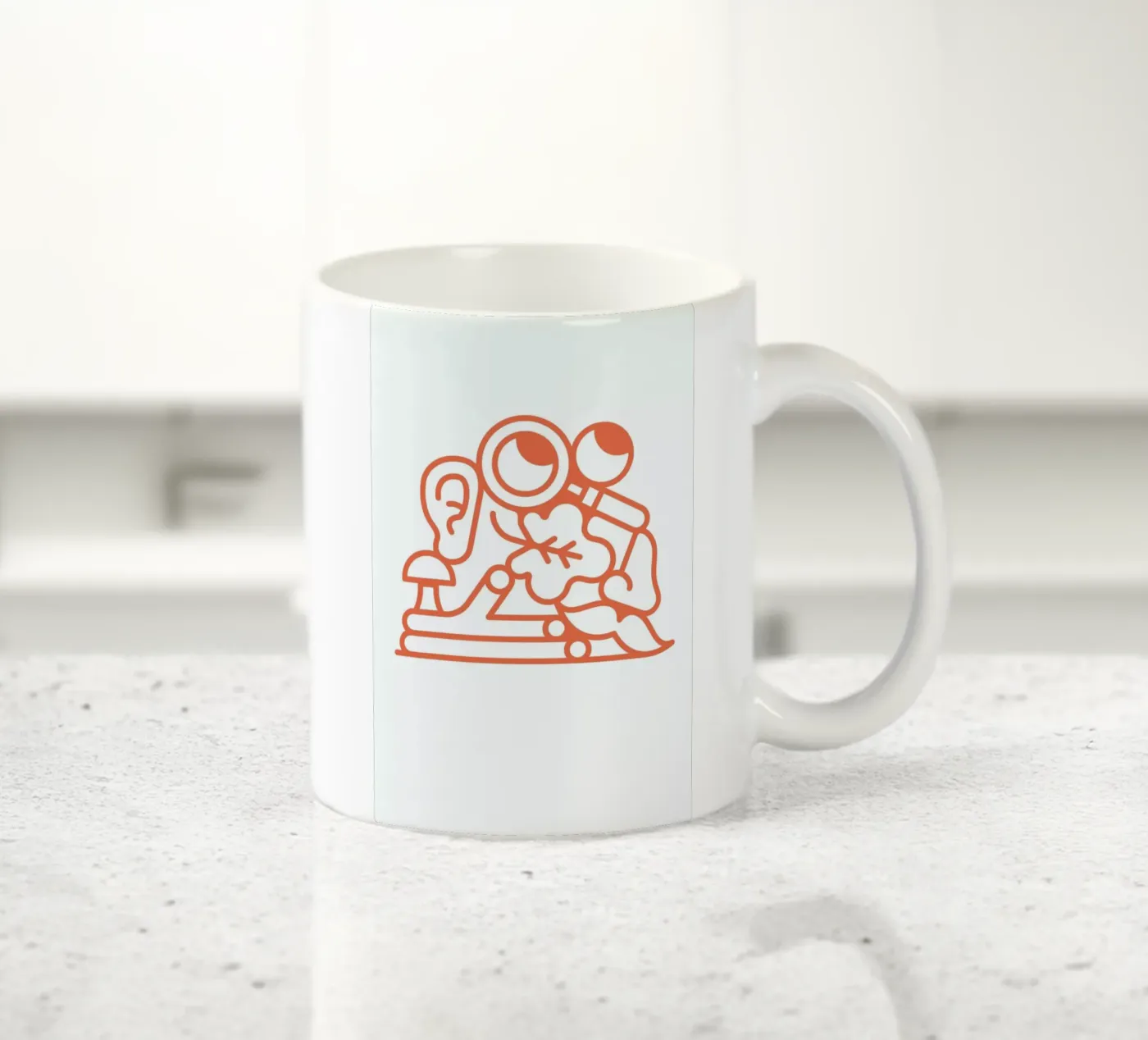 Inspector ceramic mug by Tyler Dale