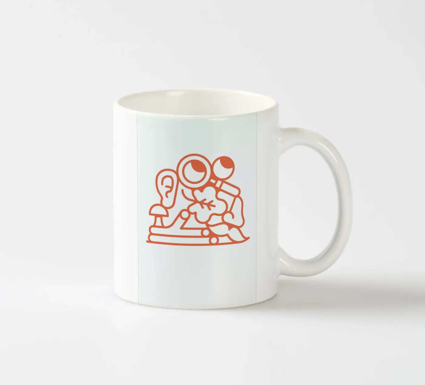 Inspector ceramic mug by Tyler Dale