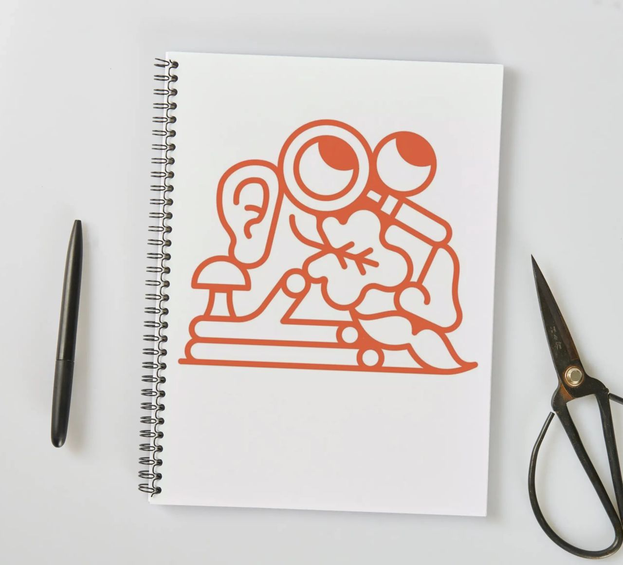 Inspector spiral notebook by Tyler Dale
