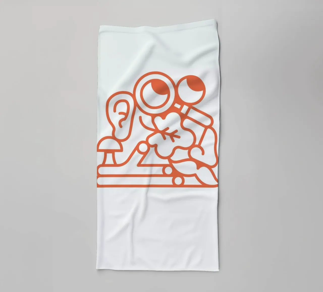 Inspector badhanddoek van Tyler Dale