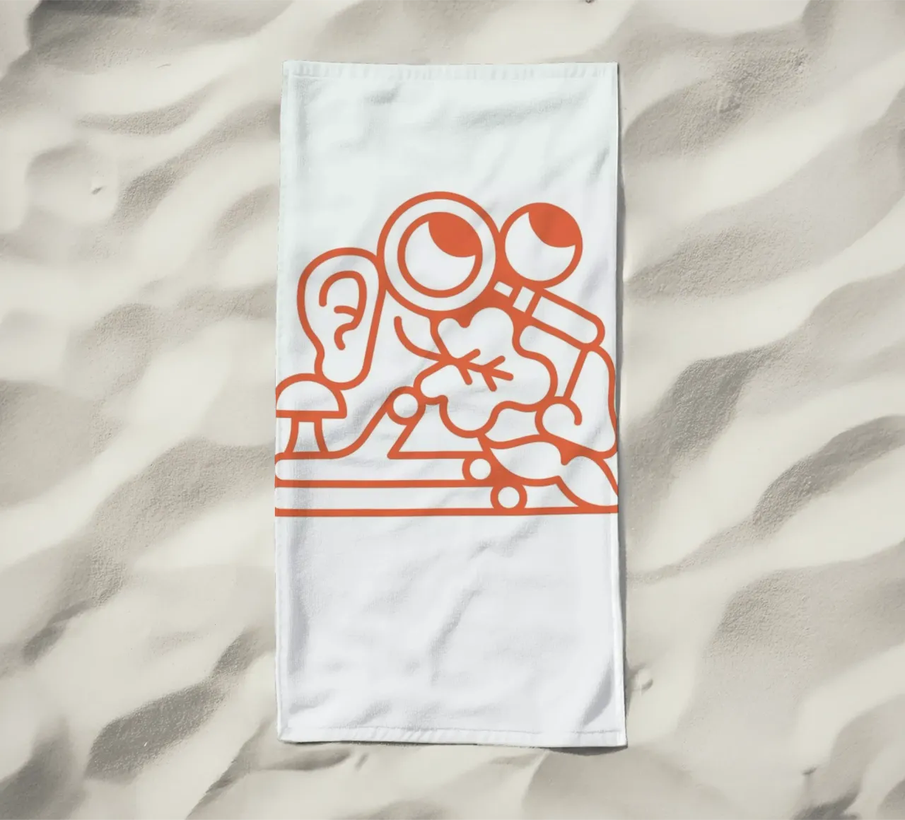 Inspector toalla de playa de Tyler Dale