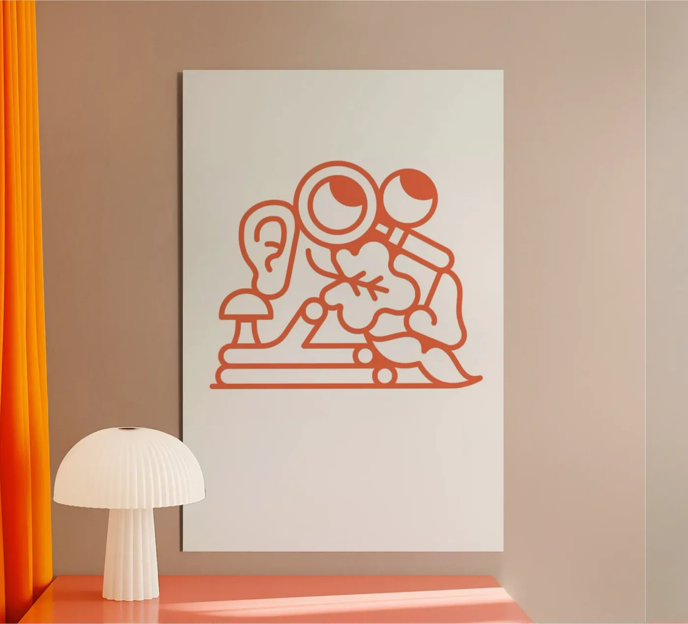 Inspector Alu-Dibond von Tyler Dale