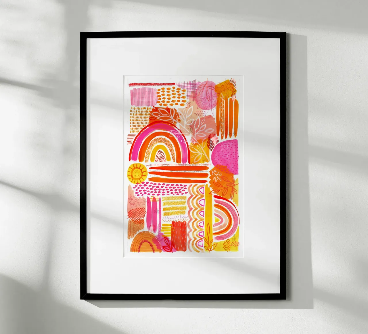 Susan Black - Arcobaleno colorato poster da The Artcircle